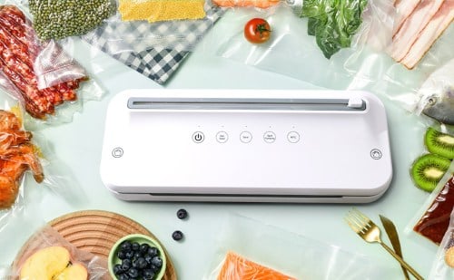 Machine Sous Vide Alimentaire 3 En 1 Magicfox - Machine De Scellage Pour La Conservation Des Aliments - Sacs Et Rouleau Sous Vide Inclus -Petit Électroménager AAHKMJXYDAFdJAOAIMEbOAchxxmgmvIItZS6o7wq5RbzOezTYu Su7VNV