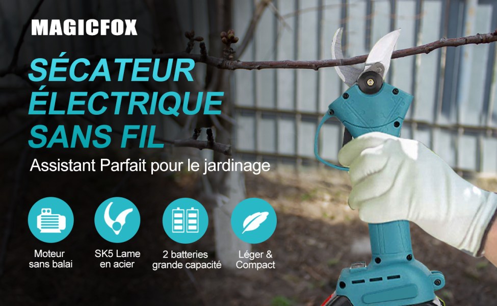Sécateur Électrique