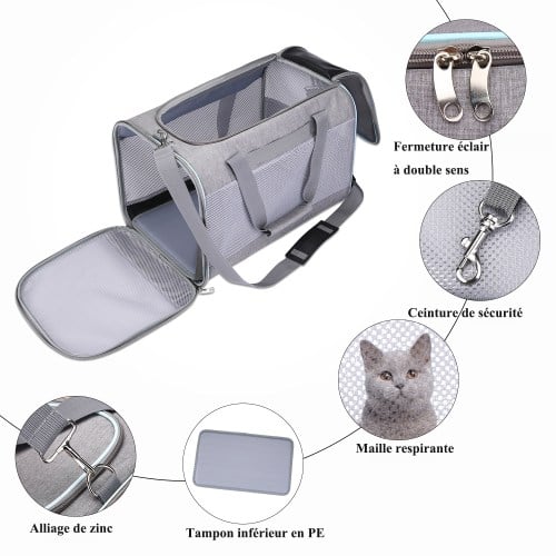 Sac De Transport Pour Animal Chien Chat Avec Bandoulière Réglable, Caisse De Transport Respirant Et Pliable - 453030cm - Gris -Promos Patto Chou Boutique AAHKMJXYDAFdJAOAIMEbOAchxxmgmvIItZS6o7wq5RbzOezTYu Su7VNV bILW8E32j1EjThAIaSDXLNVKhoEqoJjbNx9695ZZ 5t3RrOoTPjAH8h1cCmvy7wNXV9oM0J4=