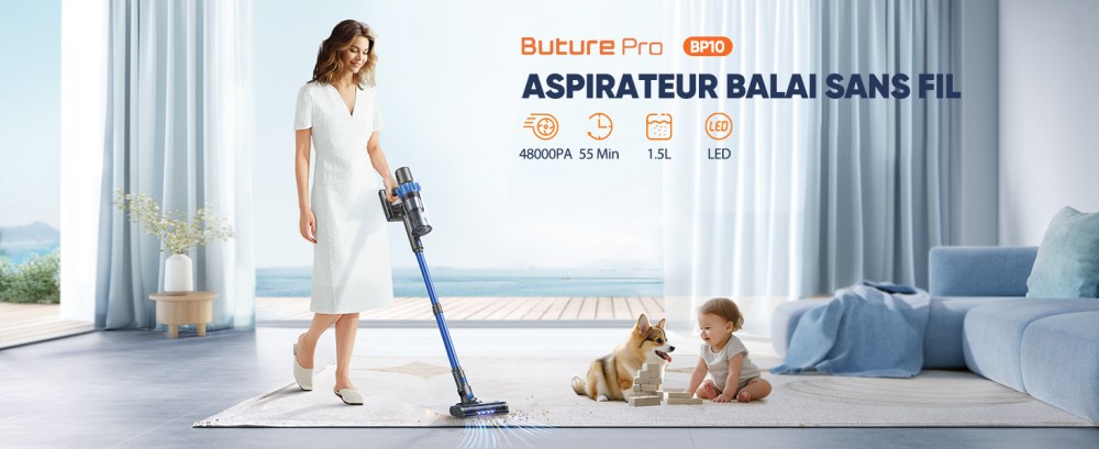 Buture aspirateur sans fil BP10