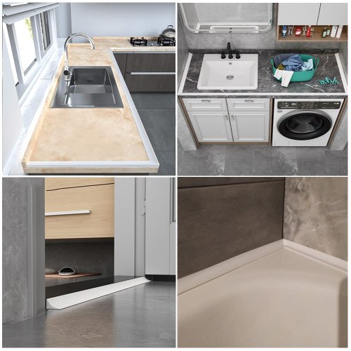 Barrière de douche pliable et système de rétention pour barrage deau et maintient leau à lintérieur du seuil