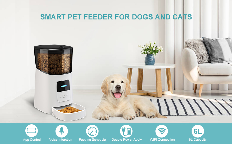 Distributeur De Croquettes Automatique Pour Chien Chat - LEXLIFE 6L Avec Contrôle APP - 15 Repas Par Jour - Blanc -Promos Patto Chou Boutique AAHKMJXYDAFdJAOAIMEbOAchxxmgmvIItZS6o7wq5RbzOezTYu Su7VNV bILW8E32j1EjThAIaSDXLNVKhoEqoQI4mzwWYQ36nRzKRDO UwEkIm2My7DA4XFRKS9RZze4=