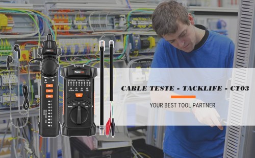 TACKLIFE Wire Tracker, Détecteur De Ligne De Testeur De Câble Multifonction RJ11 RJ45 Avec Sonde NCV Pour La Collation De Câbles Réseau LAN Ethernet - CT03 -Promos Brico Forte Boutique AAHKMJXYDAFdJAOAIMEbOAchxxmgmvIItZS6o7wq5RbzOezTYu Su7VNV bILW8E32j1EjThAIaSDXLNVKhoEqoRxTmnIUNI47xDP6JGK0l5TPKjY0oP N