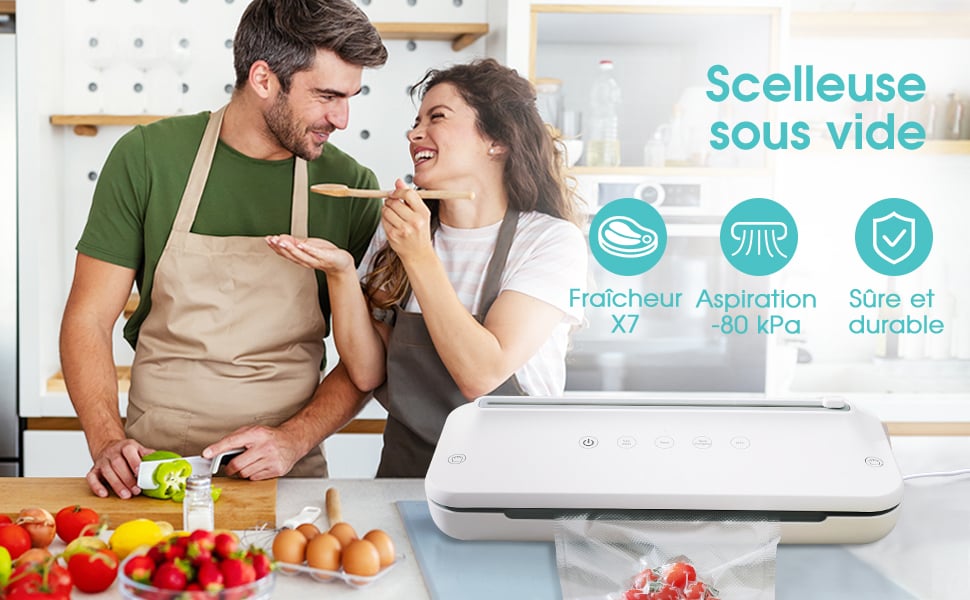 Machine Sous Vide Alimentaire 3 en 1 Magicfox Machine de