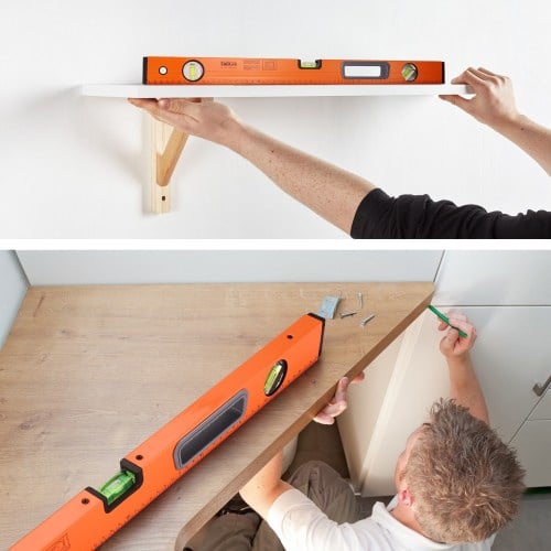 Niveau De Torpille Magnétique TACKLIFE Règle De Mesure De Niveau En Alliage D'aluminium 24 Pouces 3 Flacons Haute Visibilité Corps En Aluminium, Pour Horizontal Vertical Et 45 °MT-L02 -Promos Outil Virtuose Magasin AAHKMJXYDAFdJAOAIMEbOAchxxmgmvIItZS6o7wq5RbzOezTYu Su7VNV