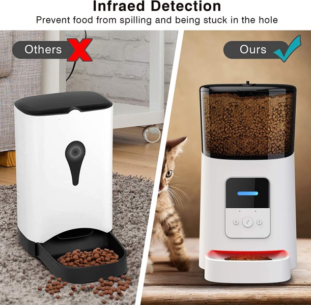 Distributeur De Croquettes Automatique Pour Chien Chat - LEXLIFE 6L Avec Contrôle APP - 15 Repas Par Jour - Blanc -Promos Patto Chou Boutique AAHKMJXYDAFdJAOAIMEbOAchxxmgmvIItZS6o7wq5RbzOezTYu Su7VNV bILW8E32j1EjThAIaSDXLNVKhoEqoW2vMxEOtLS D6pDO CI5Zgu0TmwAu4R809 tmElQQ08=