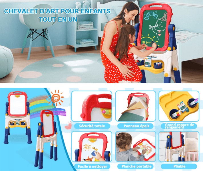 Chevalet Peinture pour Enfants