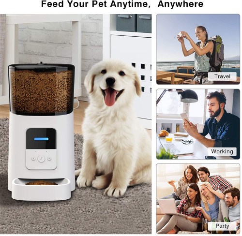 Distributeur De Croquettes Automatique Pour Chien Chat - LEXLIFE 6L Avec Contrôle APP - 15 Repas Par Jour - Blanc -Promos Patto Chou Boutique AAHKMJXYDAFdJAOAIMEbOAchxxmgmvIItZS6o7wq5RbzOezTYu Su7VNV bILW8E32j1EjThAIaSDXLNVKhoEqoYQ2fxrwJTPHb9EmluPSKAxtRNQqNVPPx8T6boet UII=