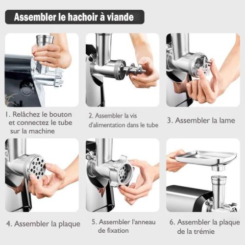 Hachoir à Viande électrique Professionnelle - LEXLIFE 2800W - 3 En 1 Avec 3 Disques Perforés - Noir -Petit Électroménager AAHKMJXYDAFdJAOAIMEbOAchxxmgmvIItZS6o7wq5RbzOezTYu Su7VNV bILW8E32j1EjThAIaSDXLNVKhoEqobb IkYNL0RxLvnuQi07j6wM3ZiACNKR7Qgt YJMr1ac=