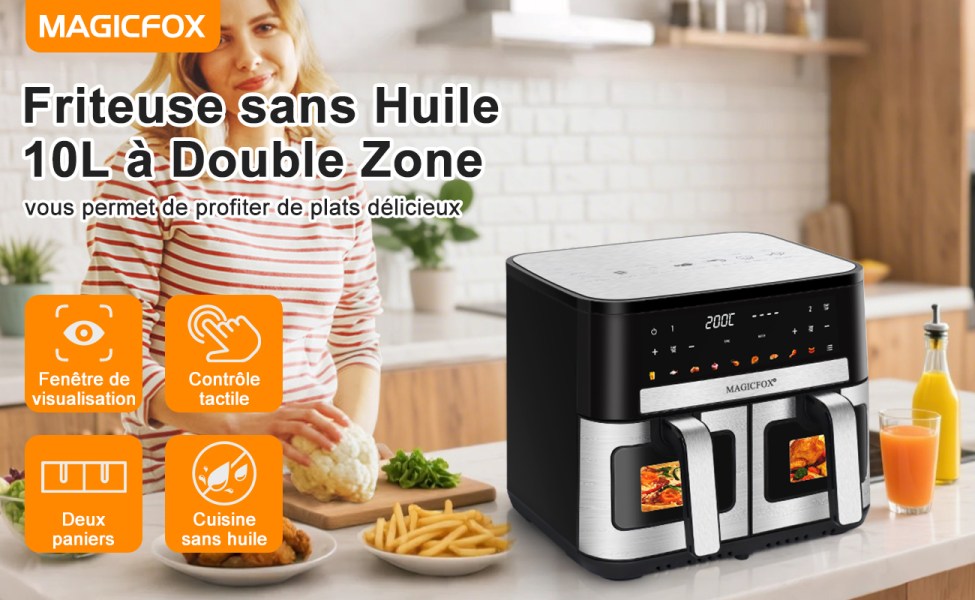 Friteuse sans Huile MAGICFOX