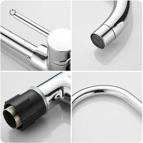 FORIOUS Robinet De Cuisine Rotatif à 360° Mitigeur Cuisine Chaude Et Froide Robinet D'évier Monocommande En Laiton Chromé -Promos Gout Cuisine Boutique AAHKMJXYDAFdJAOAIMEbOAchxxmgmvIItZS6o7wq5RbzOezTYu Su7VNV bILW8E32j1EjThAIaSDXLNVKhoEqodHVPbGH XB39QuCrRvUVKgYn