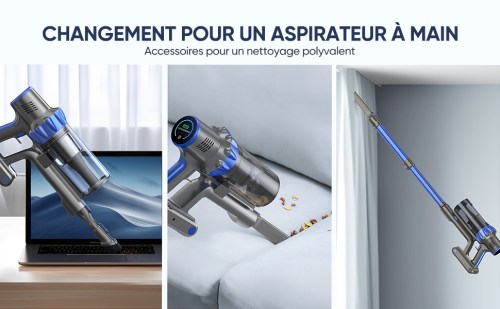 aspirateur balai sans fil puissant