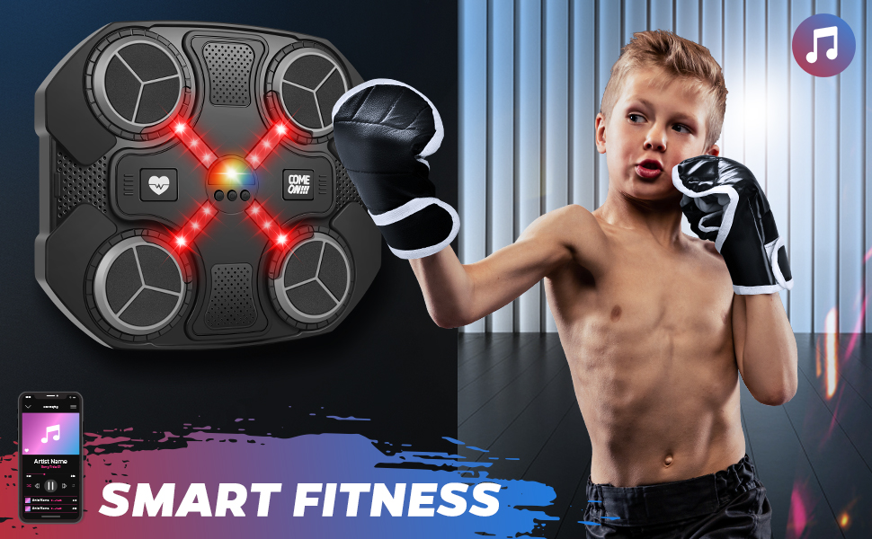 Machine à Boxe Musicale Enfant