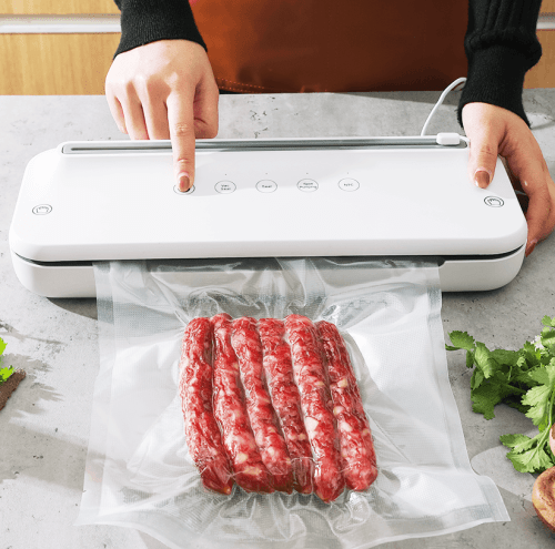 Machine Sous Vide Alimentaire 3 En 1 Magicfox - Machine De Scellage Pour La Conservation Des Aliments - Sacs Et Rouleau Sous Vide Inclus -Petit Électroménager AAHKMJXYDAFdJAOAIMEbOAchxxmgmvIItZS6o7wq5RbzOezTYu Su7VNV