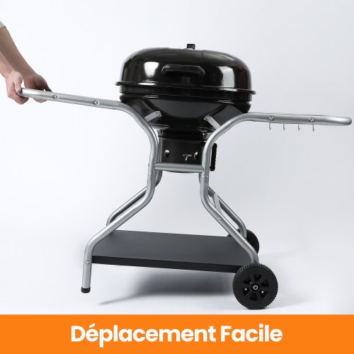 Roues barbecue chariot