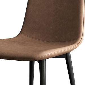 Lot De 4 Chaise Salle à Manger Scandinaves, Chaise Rembourrée De Cuisine, Rétro Chaise De Bureau Avec Pieds En Métal, Confortable Et Durable, Café-Noir -Homcomes Boutique AAHKMJXYDAFdJAOAIMEbOAchyxnZbo9Kty7R s5oTT0wTrxv0ZE7 Kg1X6yLotYOCKVbC7cJcq9agbdw6vaeSTNw3mm6BFL50MFpIo9Tml3FEg==