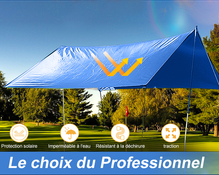 Telone Impermeabile 4x6m - Bianco, 55g/m2, Con Anelli Metallo, Multiuso