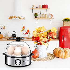 Cuiseur à œufs, Cuiseur à œufs Électrique Sweet Alice 360 W Appareil Vapeur Sans BPA Pour 1 à 7 œufs Doseur Et Perce-oeufs Inclus -Petit Électroménager AAHKMJXYDAFdJAOAIMEbOAchyxnZbo9Kty7R s5oTT0wTrxv0ZE7 Kg1X6yLotYOCKWYy0DGiOOHKyOMdnfGor5G8qrN4LI1QMRjW0iLaOMGwg==