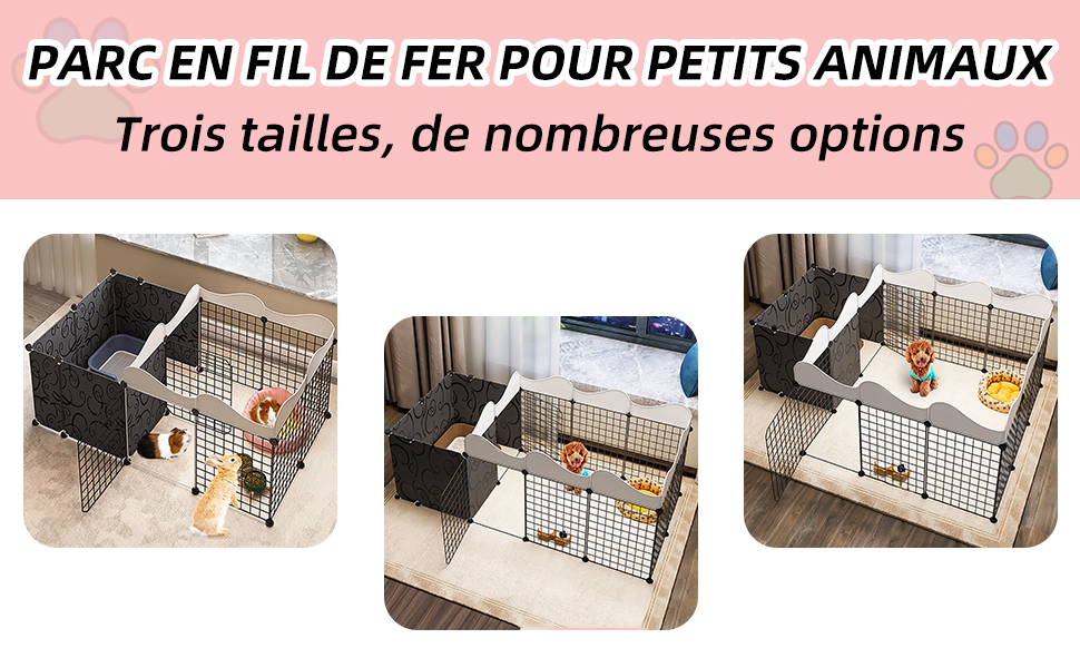 Enclos Pliable Pour Animaux Parc Chien Et Chat, 2 Compartiments, 165 X75x57cm - Noir -Promos Patto Chou Boutique AAHKMJXYDAFdJAOAIMEbOAchyxnZbo9Kty7R s5oTT0wTrxv0ZE7 Kg1X6yLotYOCKWYy0DGiOOHKyOMdnfGor5GGO1PHhLc4jvsKPC7awPABA==