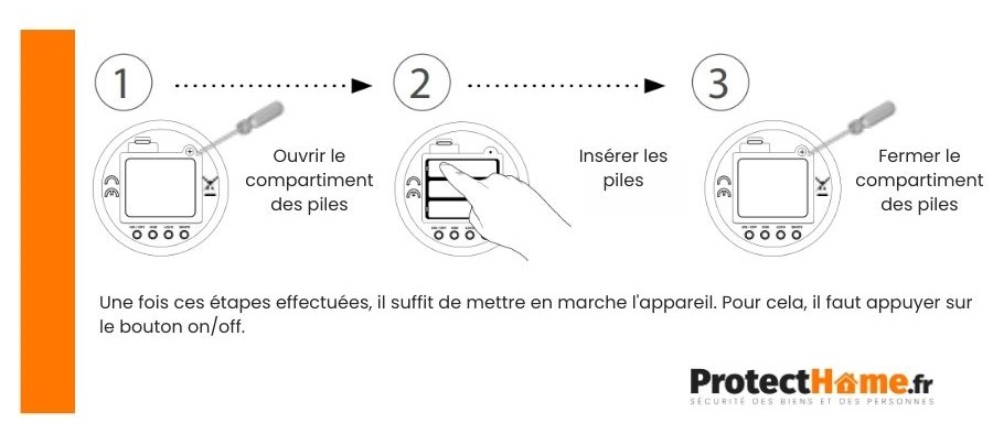 mise en service veilleuse projection musicale