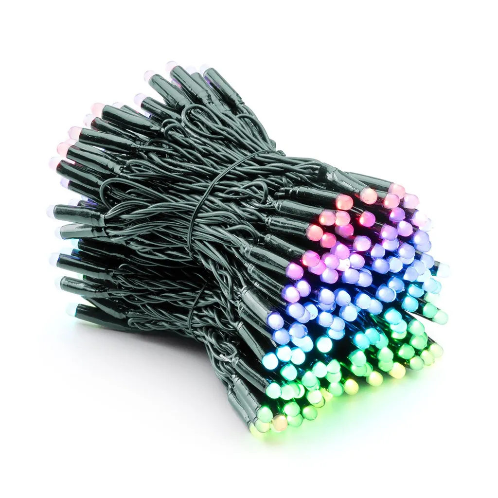 Twinkly Pro 250 RGB-W PLC Capsule Pixels Sigle Line String, IP65, 25 m