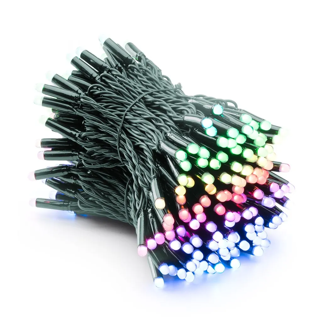 Twinkly Pro 250 RGB PLC Capsule Pixels Sigle Line String, IP65, 25 m