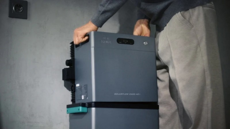 Étape 1 : Empiler l'unité sur batterie