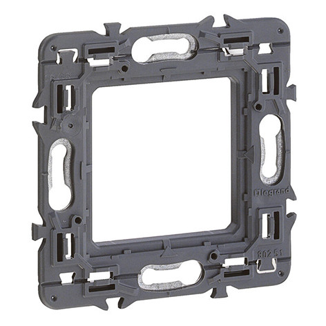 Support à vis pour Mosaic , Céliane ou Soliroc pour 1 poste ou 2 modules – Batibox – 080251 – Legrand