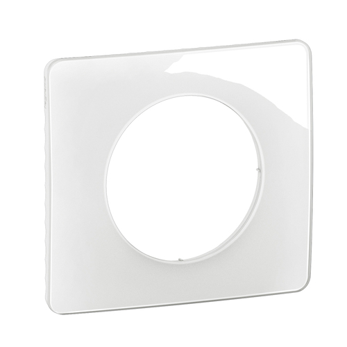 Plaque de finition 1 poste blanc émaillé – Céliane – CP0001 – Legrand