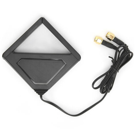 Externe Dualfrequenz-WLAN-Antenne (2,4 GHz/5 GHz) mit um 90° drehbarer Halterung fürs Büro