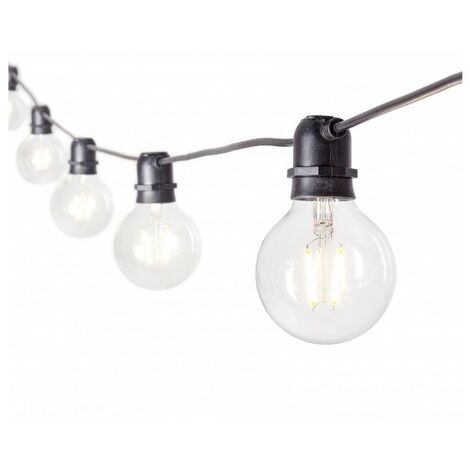 Externe kettenlichter Brillant 10 transparente led 8.4m