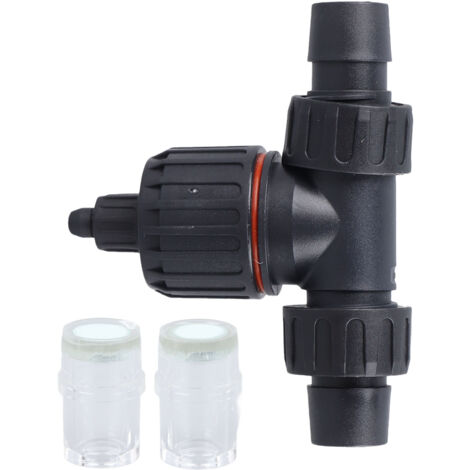 Externer CO2-Diffusor für Aquarien, Kunststoff, 12-mm-Anschluss, ideal für Wasserpflanzen und Fische