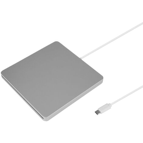 Externer DVD-Brenner Typ C – Geräuschloser Betrieb, Einschublade, Brennen per Knopfdruck