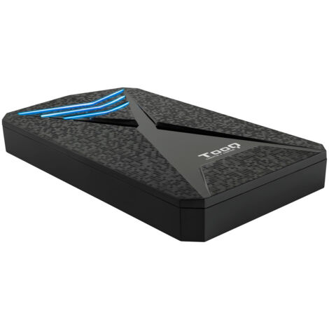 Externes Festplattengehäuse 2.5 SATA USB 3.0/3.1 Gen 1 Gaming Led BLAU