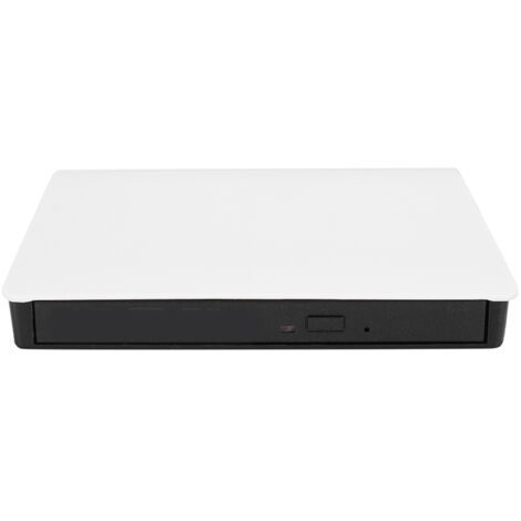 Externes USB 3.0 DVD-Lese-/Brennergerät, Weiß, für Laptop und Desktop-PC