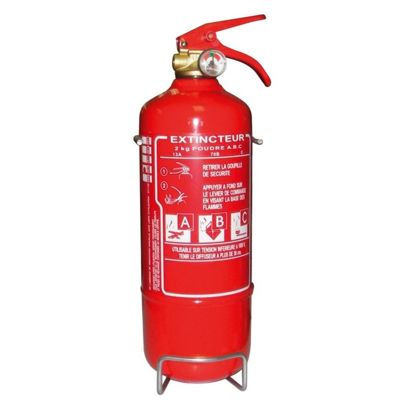 MAXTER Extincteur 2KG - Pression Permanente