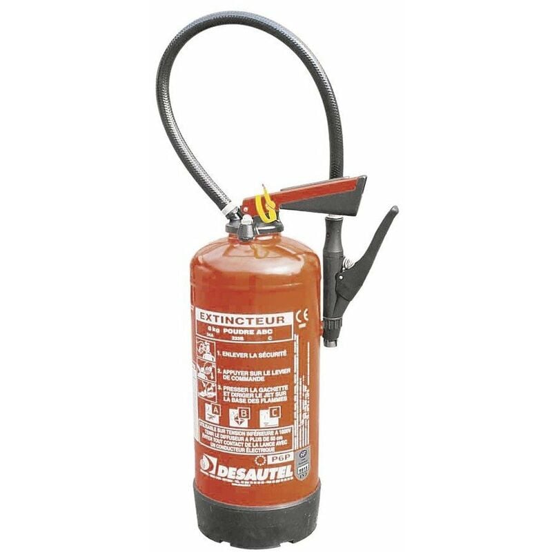 Extincteur 6kg a poudre
