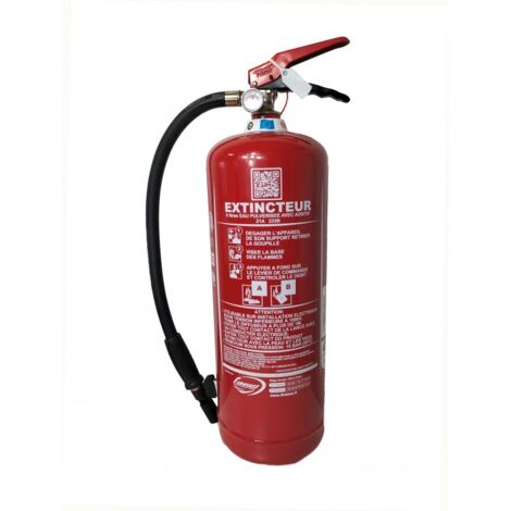 Extincteur 6L Eau Pulvérisée avec additif NF neuf