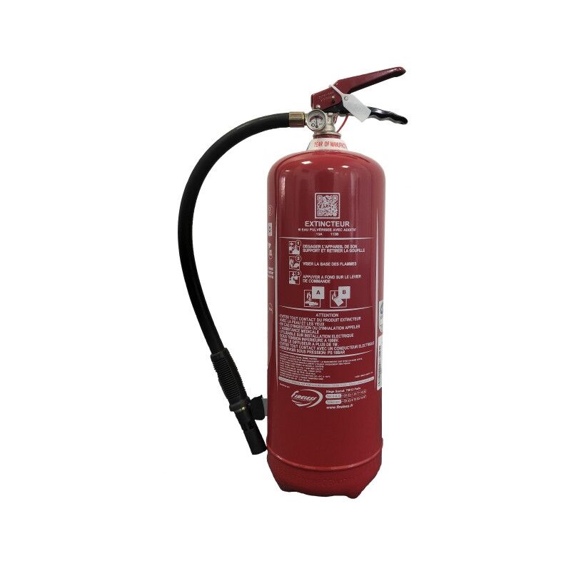 Mobiak - Extincteur 6L Eau pp nf sans fluor