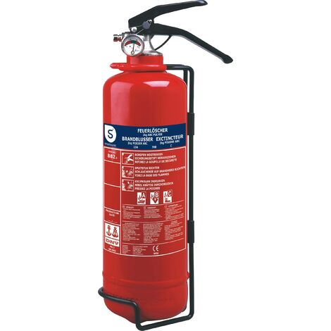 Smartwares Extincteur à poudre BB2 10.014.68 2 kg Y681351