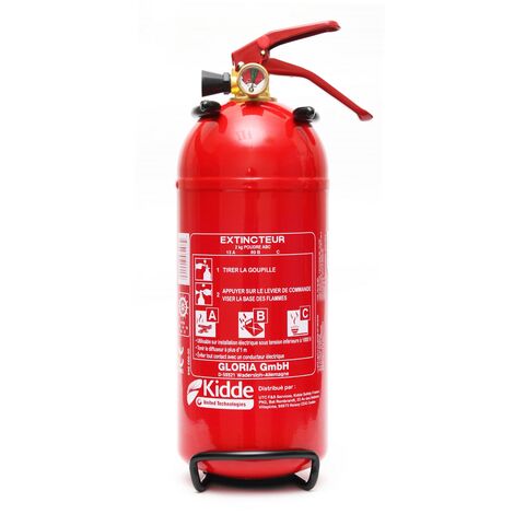 Extincteur polyvalent 2KG ABC - Kidde