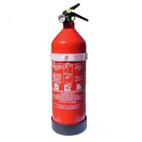 Extincteur Poudre 2 Kg Abc Nf