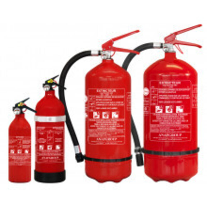 Outifrance - extincteur poudre (feux a - b - c) désignation extincteur 1kgdimensions ø82 x h.295 mmfeux 5a 34b c