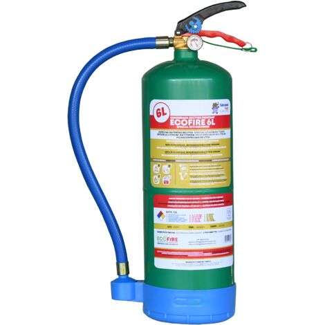 Extintor ecofire ext006g verde 6 l