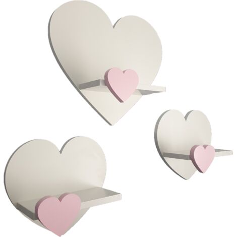 EXTRA 3 ripiani a forma di cuore - Premium