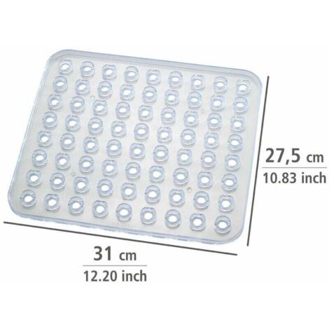 Extra dicker Spülbeckenunterschrank – L 27,5 x H 1 x B 31 cm – Transparent
