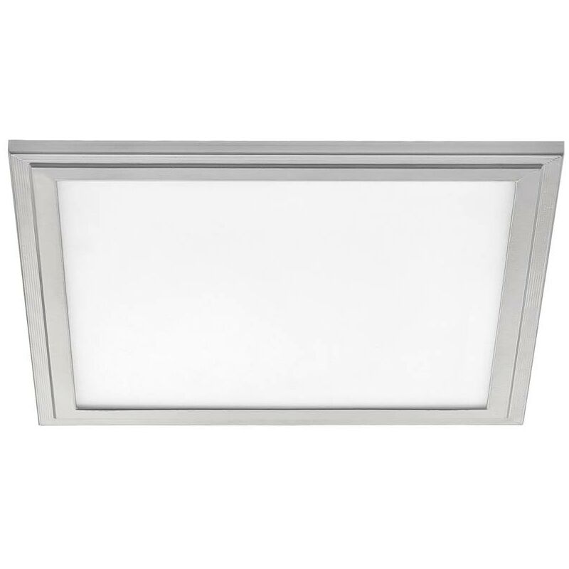 Image of . EXTRA LIGHT - SALOBRENA pannello LED 2 alluminio grigio 30x30cm H: 1,1 cm dimmerabili, come scatole galleggianti