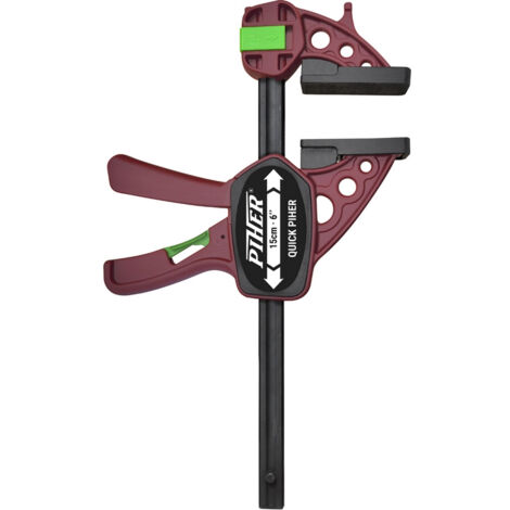 Serre-joint rapide Extra Quick PIHER (90 - 8) - Serrage cm : 90 - Saillie cm : 8