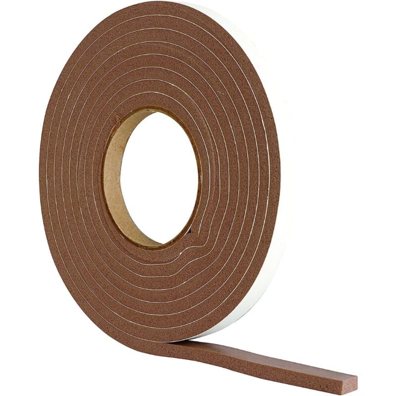 Stormguard - Extra Thick Self Adhesive Rubber Foam Brown 3.5m