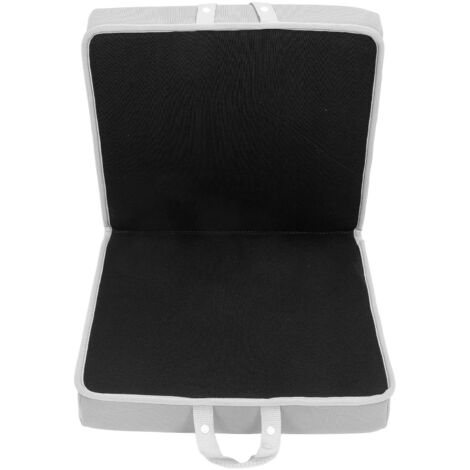 Extra Thick Kneeling Pad Supportive Soft Foam Cushioning Water Resistant Kneeler Pad for Gardening Bathing Baby Workout Supplies Grey with Black